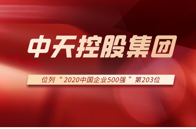 利来w66集团列2020中国企业500强第203位！